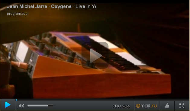 Jean Michel Jarre - Oxygene - Live In Your Living Room 2007 