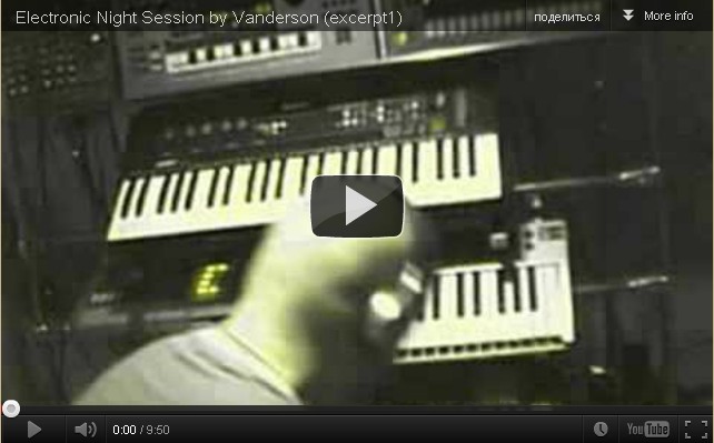 Electronic Night Session by Vanderson (excerpt1) 