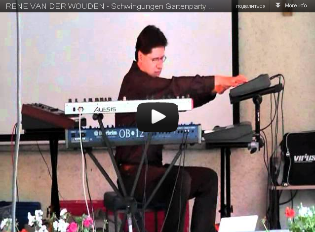 RENE VAN DER WOUDEN - Schwingungen Gartenparty 2011 