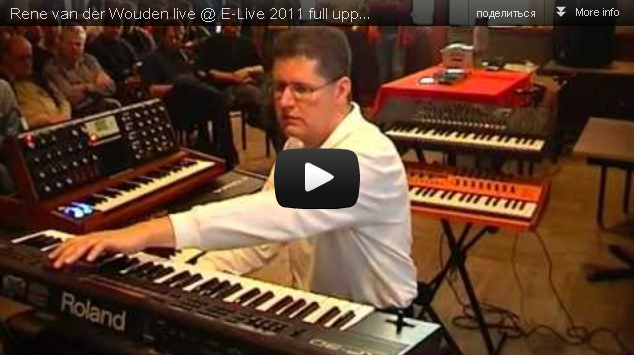 Rene van der Wouden live @ E-Live 2011 full upperroom concert 